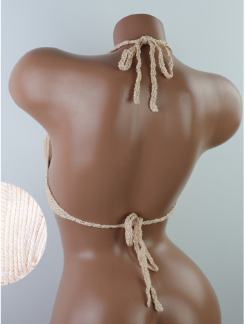 Open Stitch: Weave-Up Embrace - Топ В'язаний Гачком