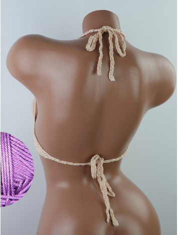 Open Stitch: Weave-Up Embrace - Топ В'язаний Гачком