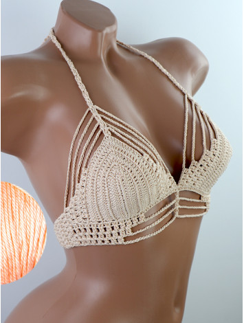 Open Stitch: Weave-Up Embrace - Топ В'язаний Гачком