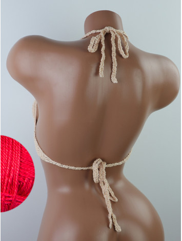 Open Stitch: Weave-Up Embrace - Топ В'язаний Гачком