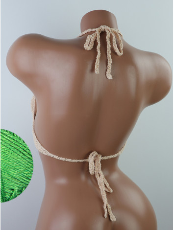 Open Stitch: Weave-Up Embrace - Топ В'язаний Гачком