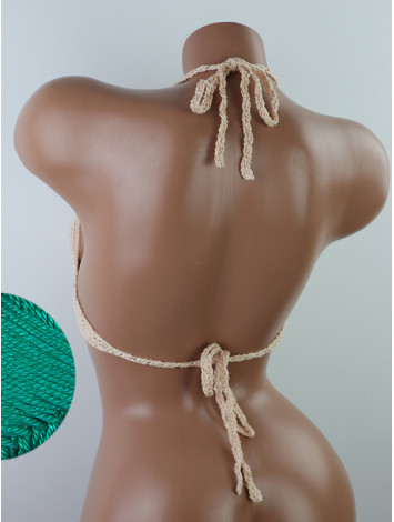 Open Stitch: Weave-Up Embrace - Топ В'язаний Гачком