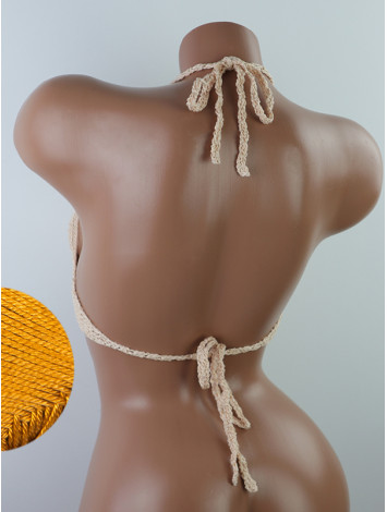 Open Stitch: Weave-Up Embrace - Топ В'язаний Гачком