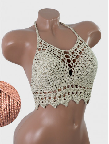 Charm of the Orient: Flourish Oasis - Топ В'язаний Гачком