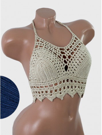 Charm of the Orient: Flourish Oasis - Топ В'язаний Гачком