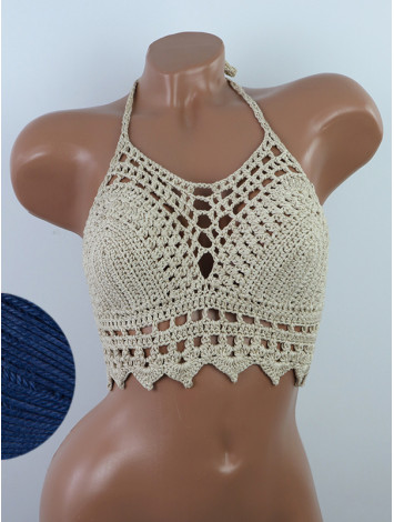 Charm of the Orient: Flourish Oasis - Топ В'язаний Гачком