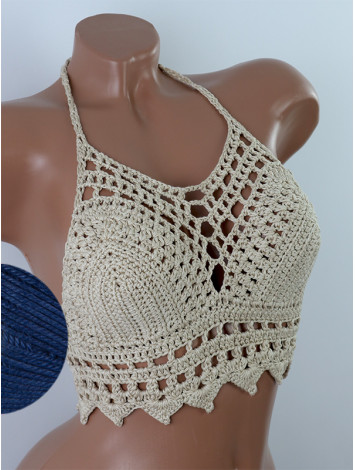 Charm of the Orient: Flourish Oasis - Топ В'язаний Гачком