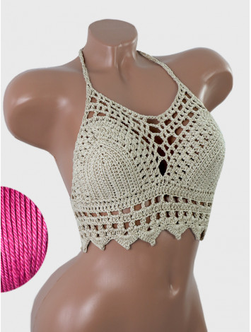 Charm of the Orient: Flourish Oasis - Топ В'язаний Гачком