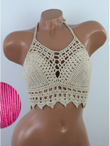 Charm of the Orient: Flourish Oasis - Топ В'язаний Гачком