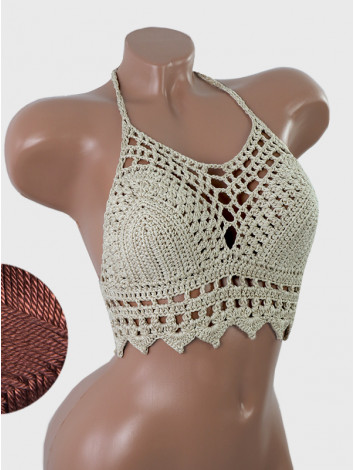 Charm of the Orient: Flourish Oasis - Топ В'язаний Гачком