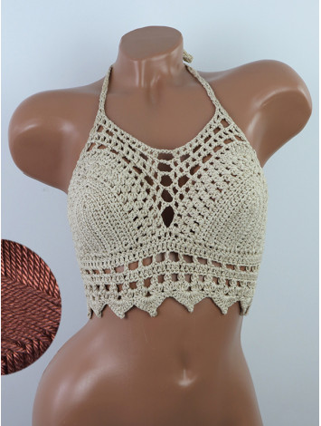 Charm of the Orient: Flourish Oasis - Топ В'язаний Гачком