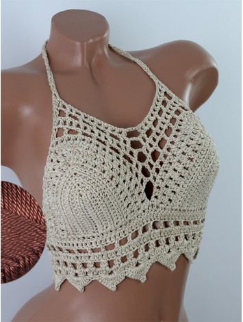 Charm of the Orient: Flourish Oasis - Топ В'язаний Гачком