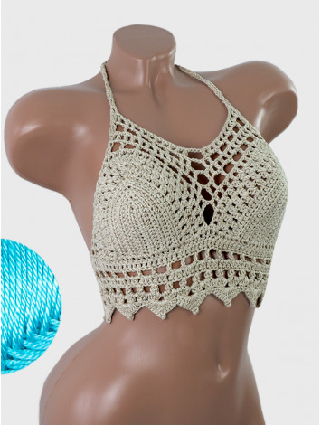 Charm of the Orient: Flourish Oasis - Топ В'язаний Гачком