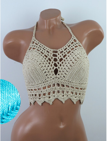 Charm of the Orient: Flourish Oasis - Топ В'язаний Гачком