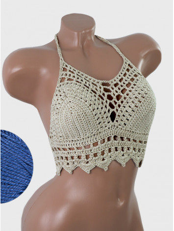 Charm of the Orient: Flourish Oasis - Топ В'язаний Гачком