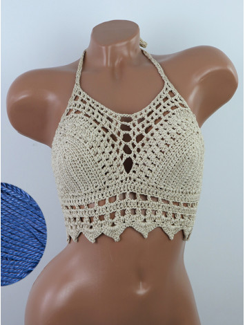 Charm of the Orient: Flourish Oasis - Топ В'язаний Гачком