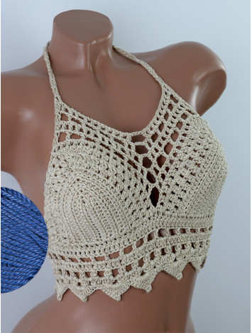 Charm of the Orient: Flourish Oasis - Топ В'язаний Гачком