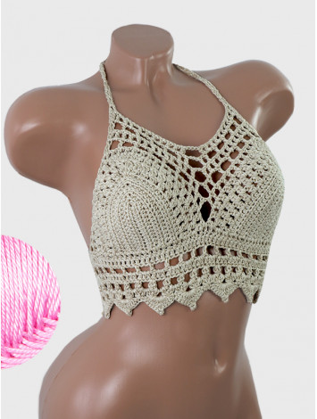 Charm of the Orient: Flourish Oasis - Топ В'язаний Гачком