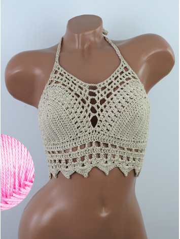 Charm of the Orient: Flourish Oasis - Топ В'язаний Гачком