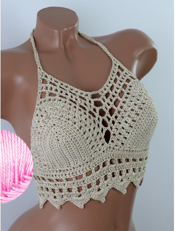 Charm of the Orient: Flourish Oasis - Топ В'язаний Гачком