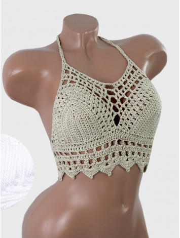 Charm of the Orient: Flourish Oasis - Топ В'язаний Гачком