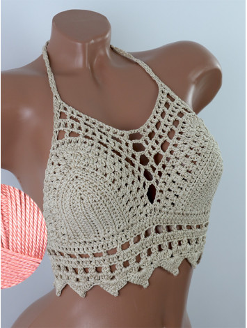 Charm of the Orient: Flourish Oasis - Топ В'язаний Гачком