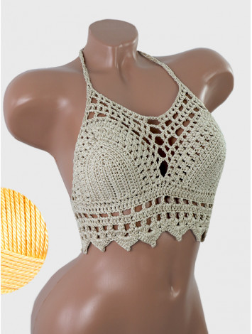 Charm of the Orient: Flourish Oasis - Топ В'язаний Гачком