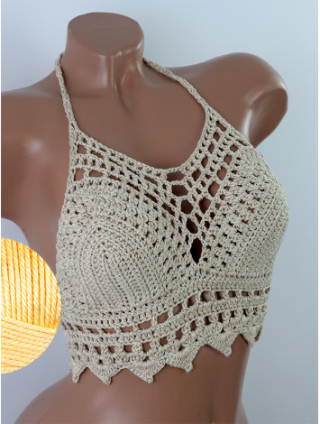 Charm of the Orient: Flourish Oasis - Топ В'язаний Гачком