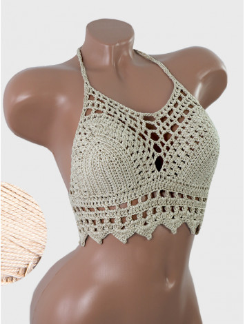 Charm of the Orient: Flourish Oasis - Топ В'язаний Гачком