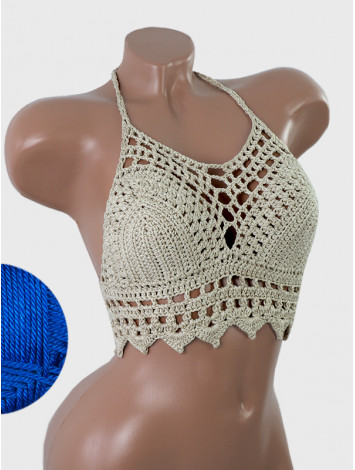 Charm of the Orient: Flourish Oasis - Топ В'язаний Гачком