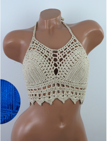 Charm of the Orient: Flourish Oasis - Топ В'язаний Гачком