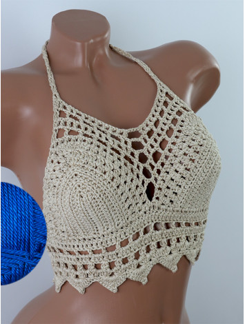 Charm of the Orient: Flourish Oasis - Топ В'язаний Гачком