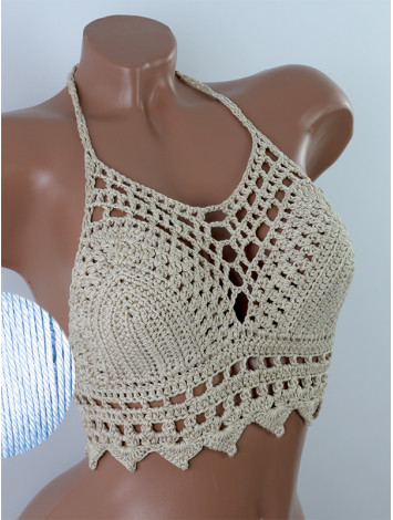 Charm of the Orient: Flourish Oasis - Топ В'язаний Гачком