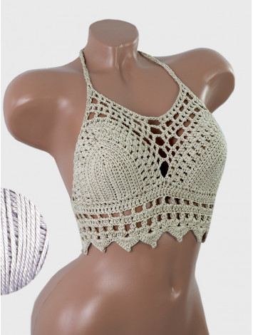 Charm of the Orient: Flourish Oasis - Топ В'язаний Гачком