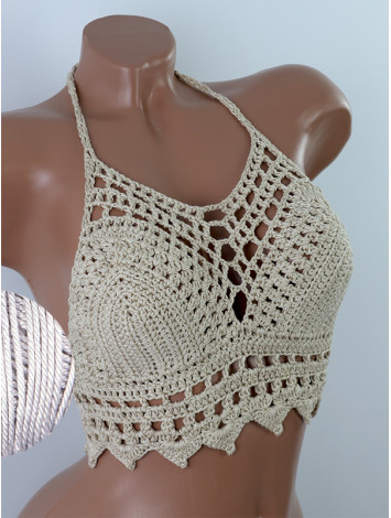 Charm of the Orient: Flourish Oasis - Топ В'язаний Гачком