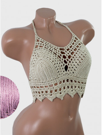 Charm of the Orient: Flourish Oasis - Топ В'язаний Гачком