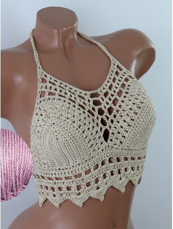 Charm of the Orient: Flourish Oasis - Топ В'язаний Гачком