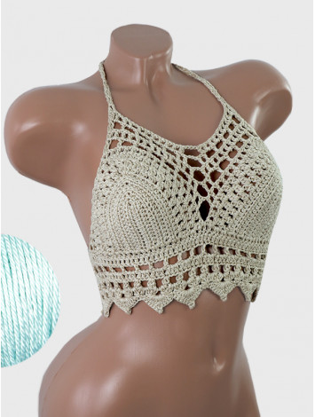 Charm of the Orient: Flourish Oasis - Топ В'язаний Гачком