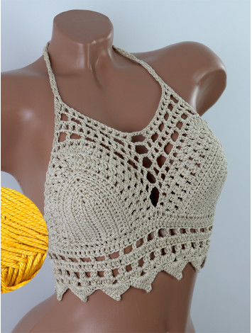 Charm of the Orient: Flourish Oasis - Топ В'язаний Гачком