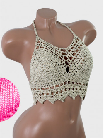 Charm of the Orient: Flourish Oasis - Топ В'язаний Гачком