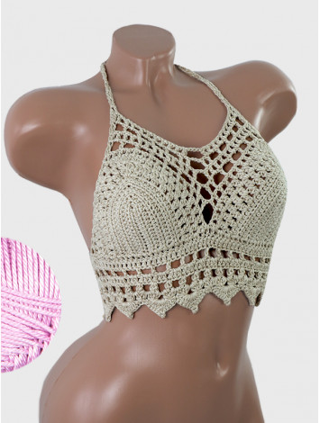 Charm of the Orient: Flourish Oasis - Топ В'язаний Гачком