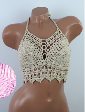 Charm of the Orient: Flourish Oasis - Топ В'язаний Гачком