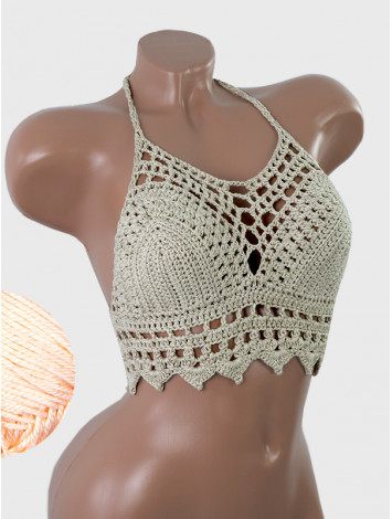 Charm of the Orient: Flourish Oasis - Топ В'язаний Гачком