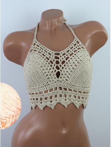 Charm of the Orient: Flourish Oasis - Топ В'язаний Гачком