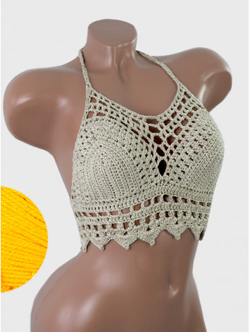 Charm of the Orient: Flourish Oasis - Топ В'язаний Гачком