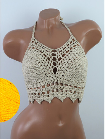 Charm of the Orient: Flourish Oasis - Топ В'язаний Гачком