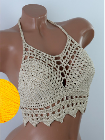 Charm of the Orient: Flourish Oasis - Топ В'язаний Гачком