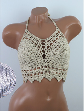 Charm of the Orient: Flourish Oasis - Топ В'язаний Гачком