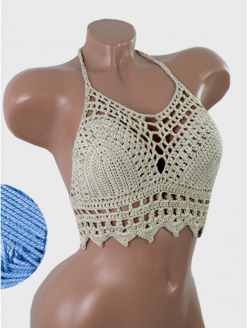 Charm of the Orient: Flourish Oasis - Топ В'язаний Гачком