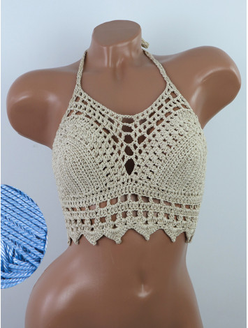 Charm of the Orient: Flourish Oasis - Топ В'язаний Гачком